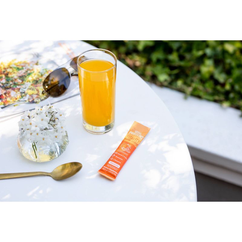 Vital Proteins Vitality Immune Booster Dietary Supplement Sticks - Clementine - 14ct
