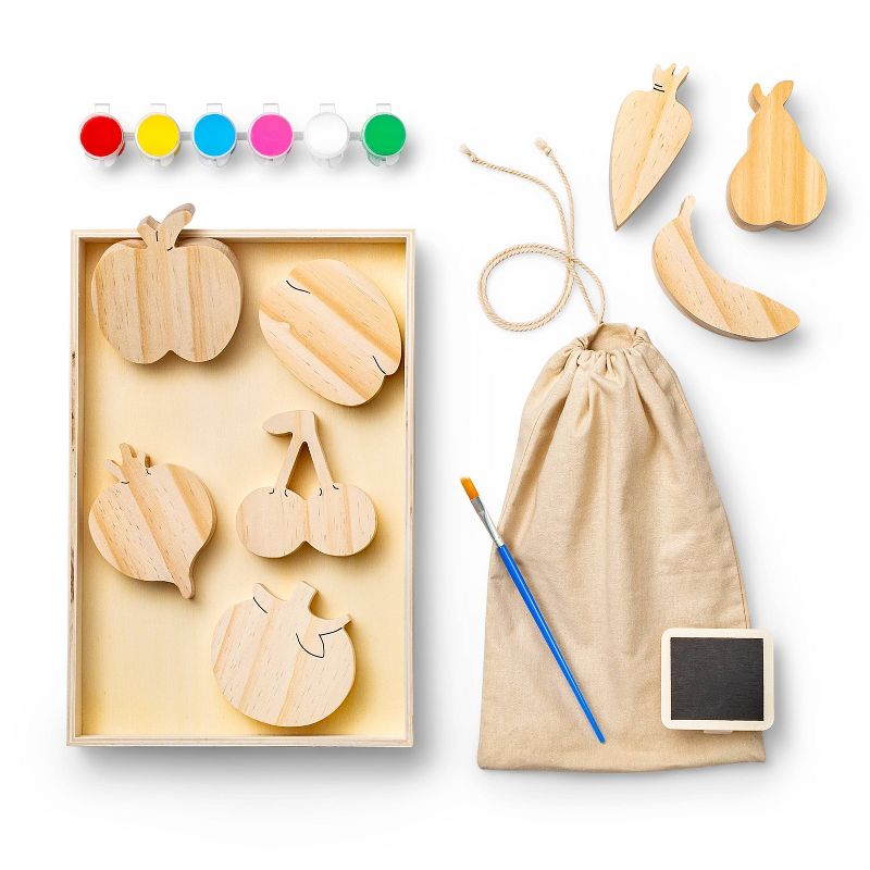 Paint-Your-Own Wood Farmer's Market Kit - Mondo Llama™