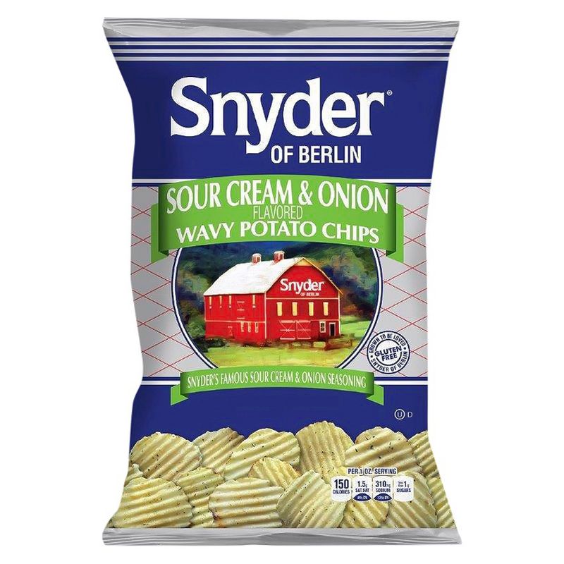 Snyder of Berlin Sour Cream Potato Chips 9.5oz