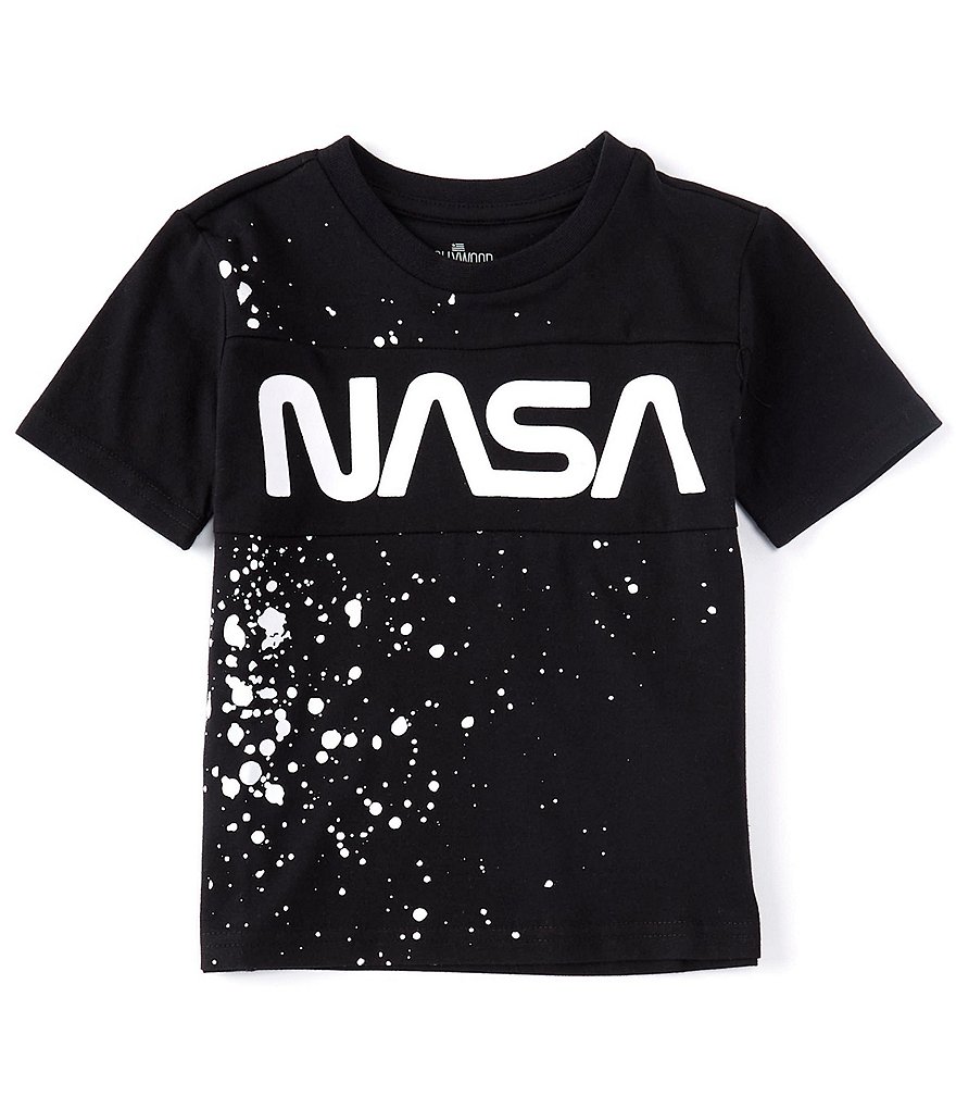 Hollywood Little Boys 4-7 Short-Sleeve NASA Splatter Tee
