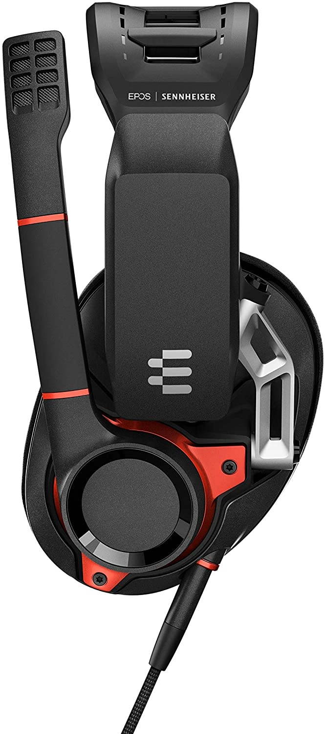 EPOS I Sennheiser GSP 600 &ndash; Wired Closed Acoustic Gaming Headset, Noise-Cancelling Microphone, Adjustable Headband with Customizable Contact Pressure, Volume Control, for PC + Mac + Xbox + PS4, Pro