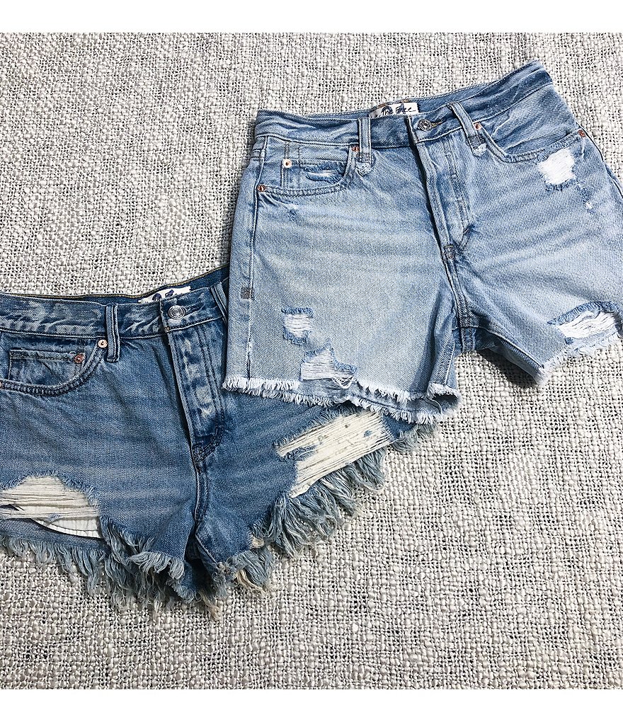 Cloth & Stone Button Side Coordinating Shorts