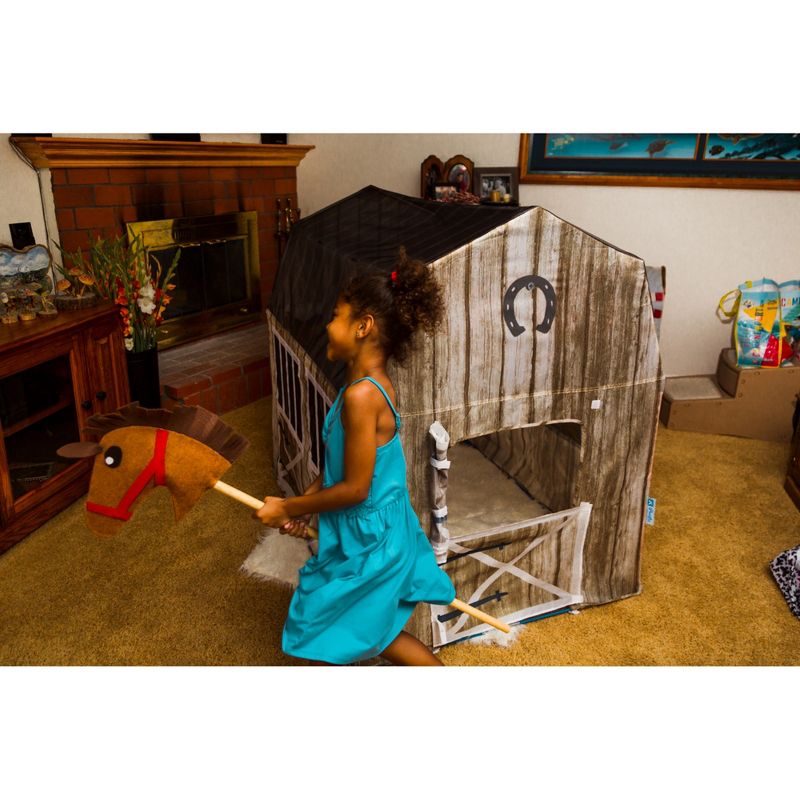 Pacific Play Tents Happy Horse Haven Kids Play House 48" x 38"