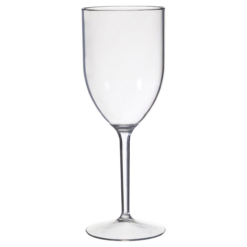 CreativeWare Set of 8 Wine Glasses 12oz Acrylic