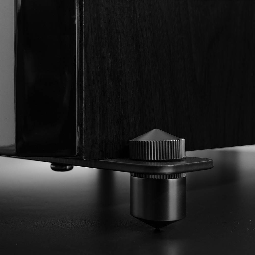 Fluance Signature HiFi 3-Way Floorstanding Tower Speakers with Dual 8" Woofers for 2-Channel Stereo Listening or Home Theater System - Black Ash/Pair (HFF)