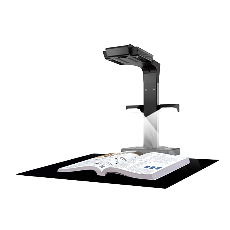 ET18 Pro Professional Document Scanner, 2nd Gen Auto-Flatten & Deskew Tech, 18MP Sony Camera, Capture A3, 186 Languages OCR, Convert to PDF/Searchable PDF/Word/Tiff/Excel, Run On Windows & MacOS