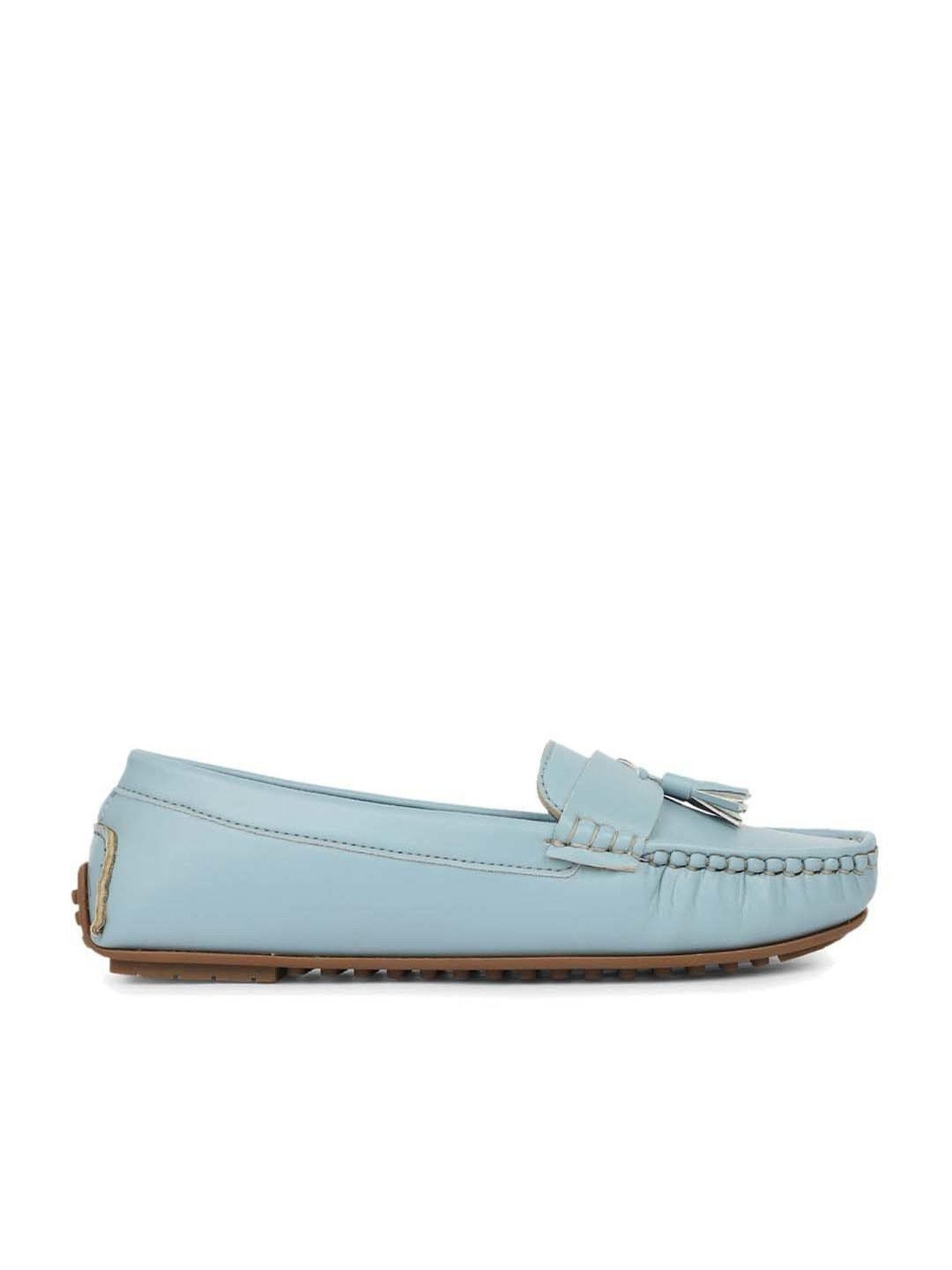 Elle Women's Sky Blue Casual Loafers