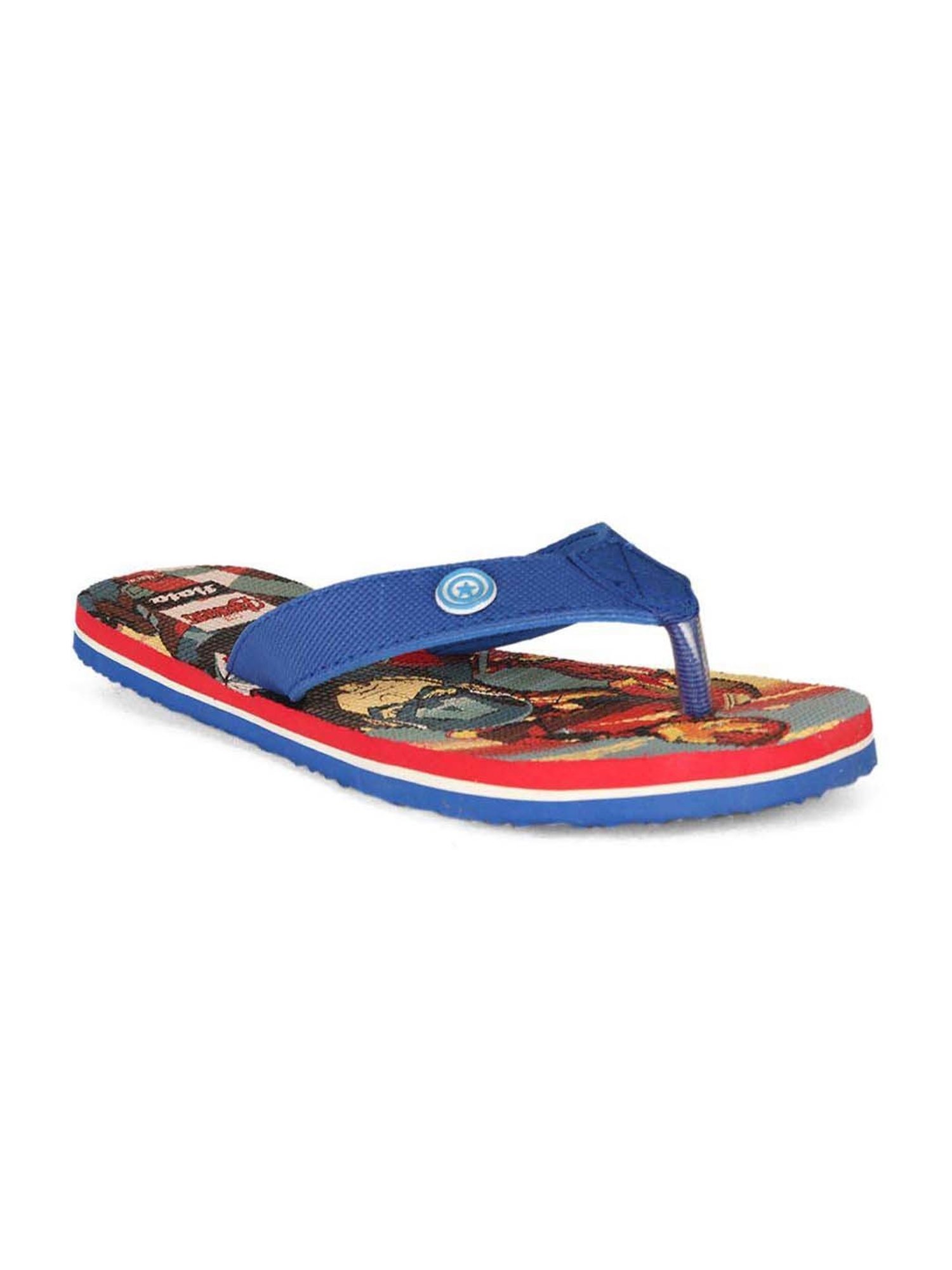 Disney by Bata Kids Multicolor Flip Flops