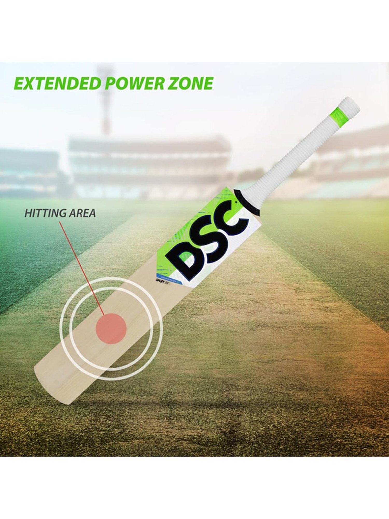 DSC Spliit 99 Kashmir Willow Cricket Bat Size - Mens