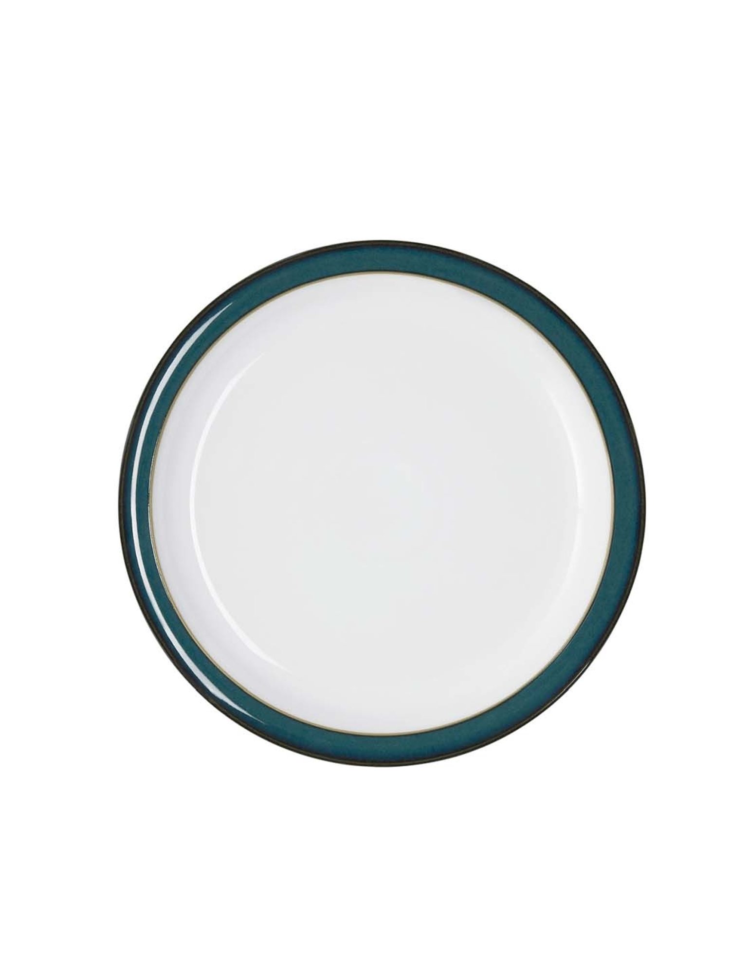 Nestasia Premium Quality Mandala Yellow Spiral Printed Square Shaped Ceramic Plate With Handle