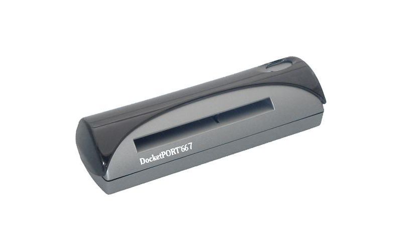 Penpower DocketPORT 667 Card Scanner - 48 bit Color - 8 bit Grayscale - USB