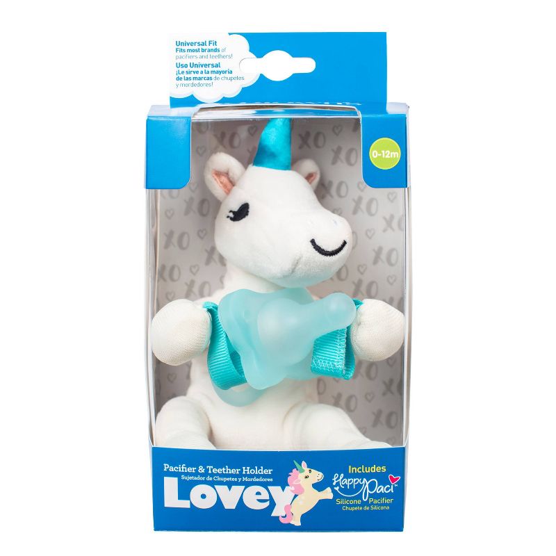 Dr. Brown's Unicorn Lovey Pacifer & Teether Holder