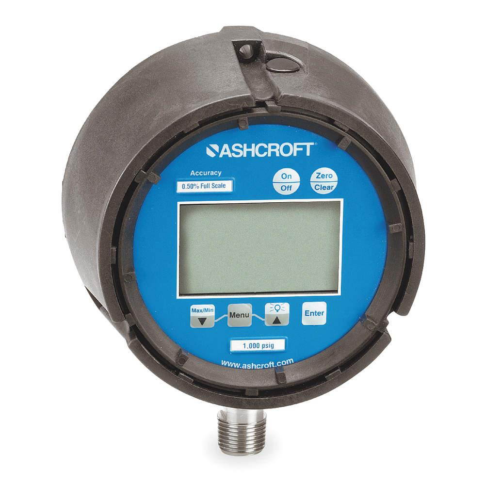 ASHCROFT 452074SD02L1000BL Gauge,Pressure,Digital