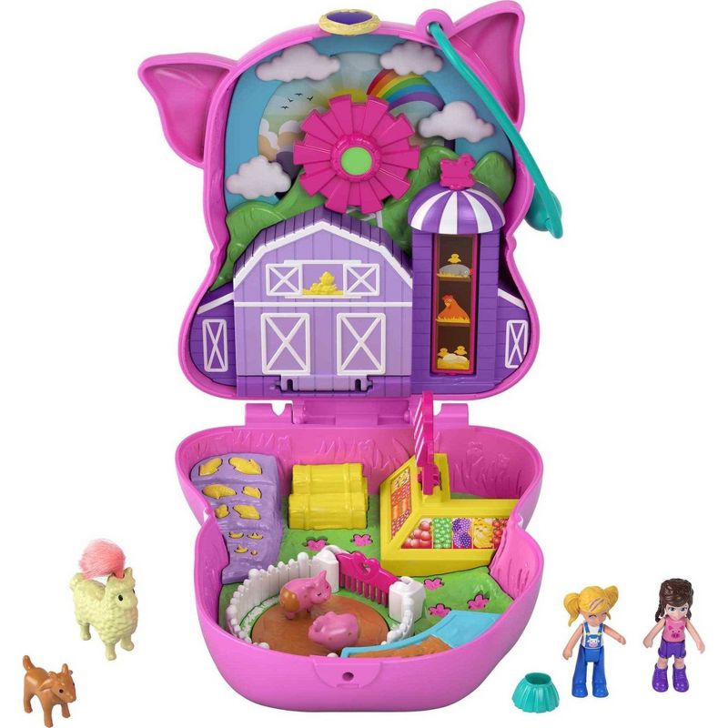 ​Polly Pocket On the Farm Piggy Compact