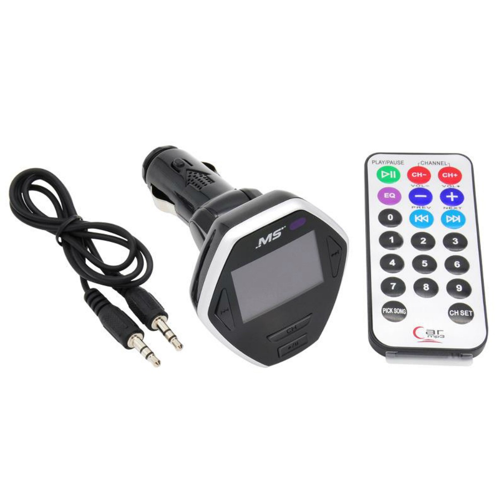Mobilespec MBS13200 FM Transmitter with LCD Display and Remote