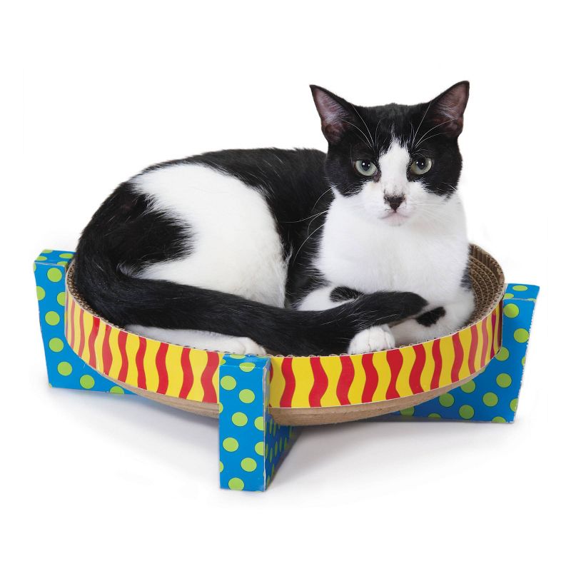 Petstages Easy Life Snuggle and Rest Cat Scratcher