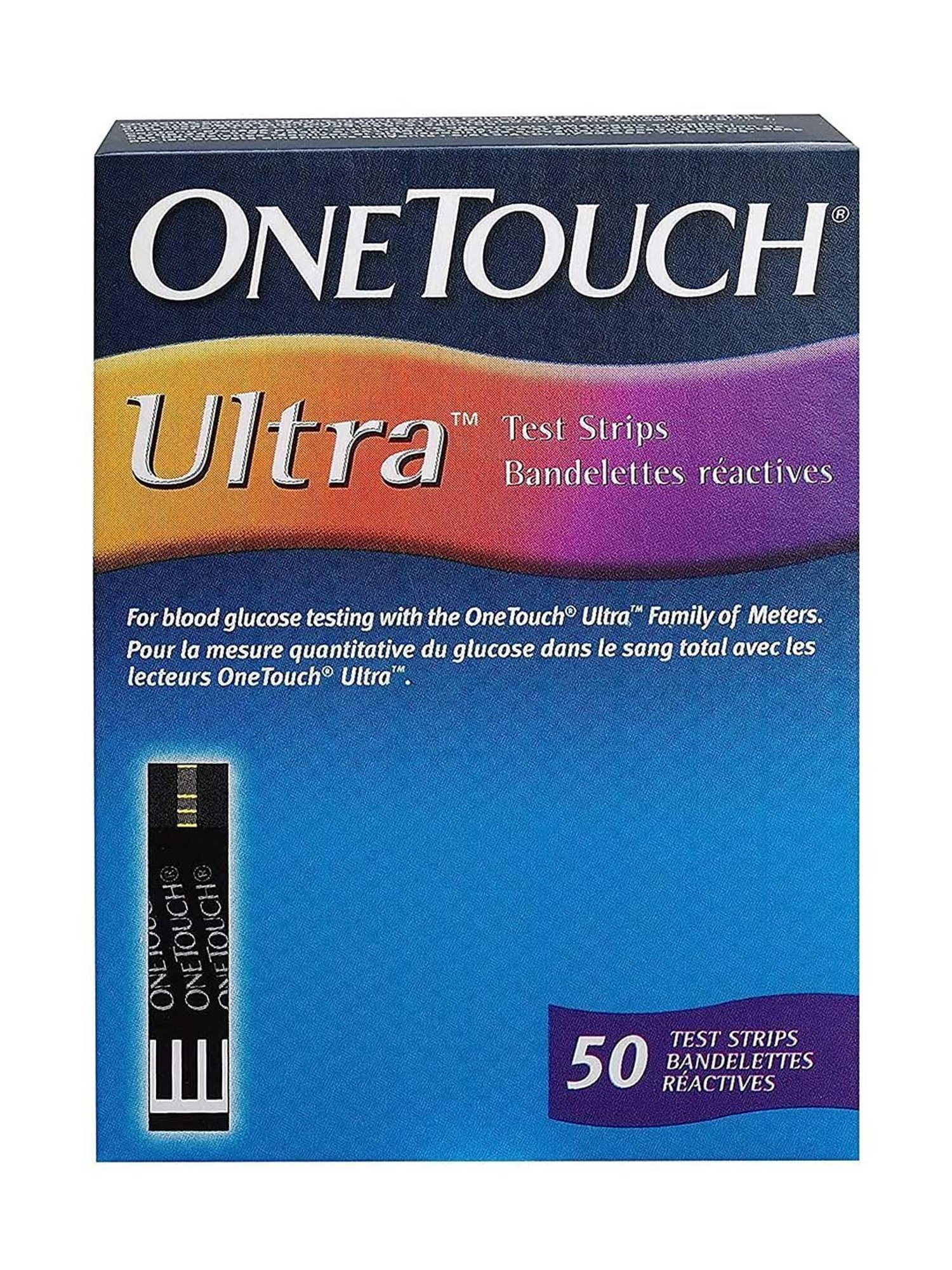 OneTouch Ultra Test Strips - Pack of 50