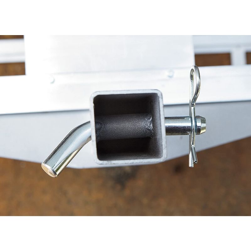 Rockland Universal Aluminum Cargo Carrier Rack Fits SUVs, Trucks, Cars, and RVs with 2 x 2 Inch Receiver Hitches, 31 x 49 Inches, 500 Pound Capacity