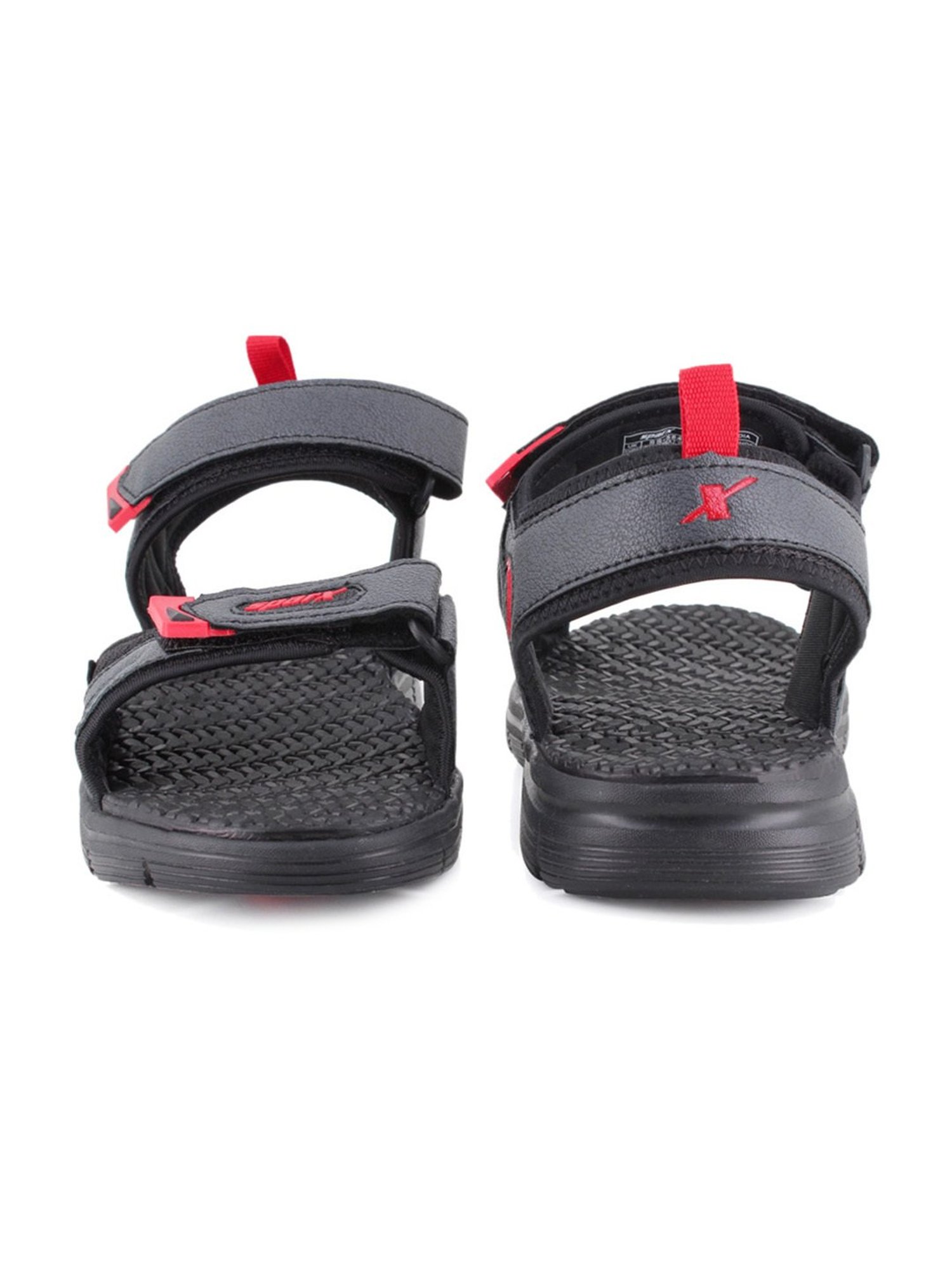 Sparx Men's Black Floater Sandals