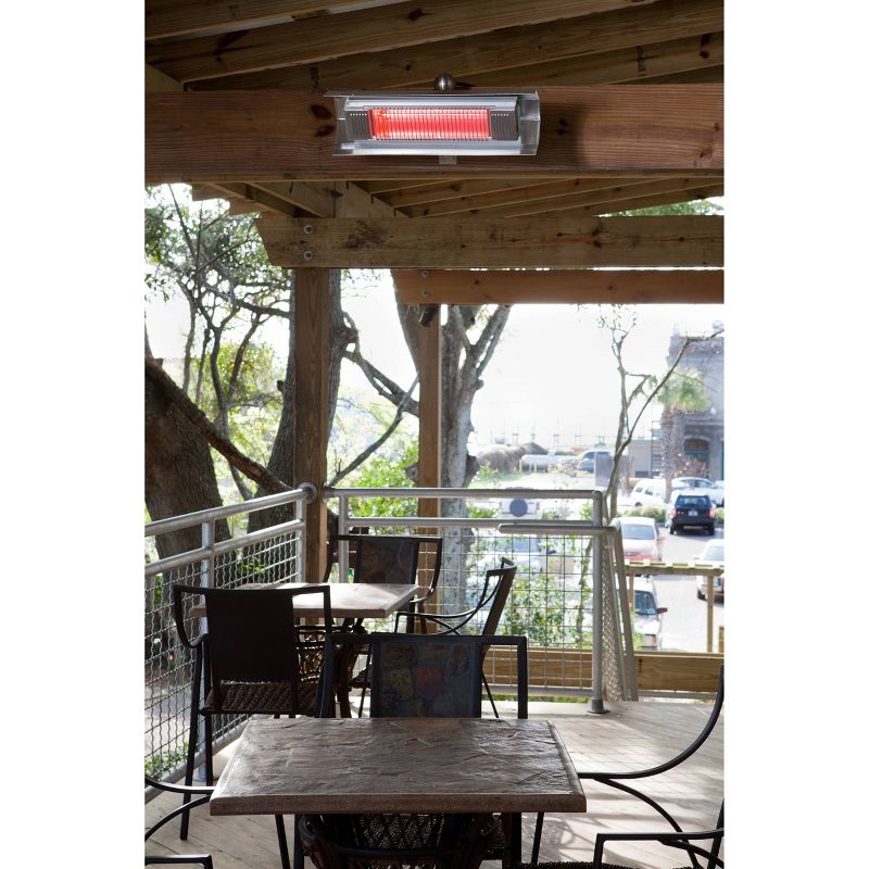 Stainless Steel Wall Mounted Infrared Patio Heater - Fire Sense