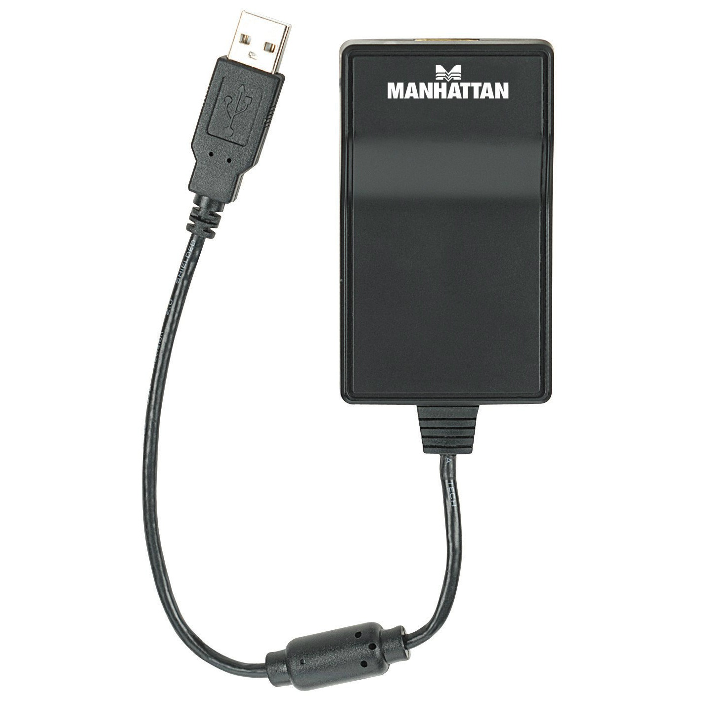 Manhattan Products 151061B Manhattan USB 2.0 to HDMI Adapter, Easily Converts USB Video 151061