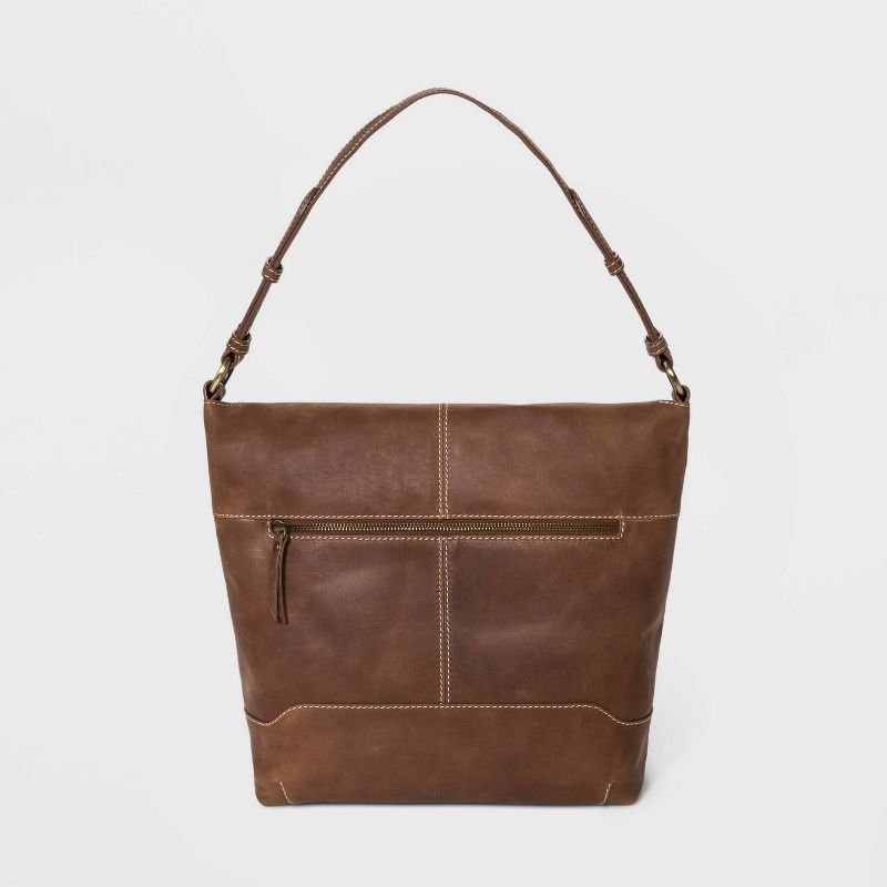 Bolo Elaina Snap Flap Closure Shoulder Bag - Leather