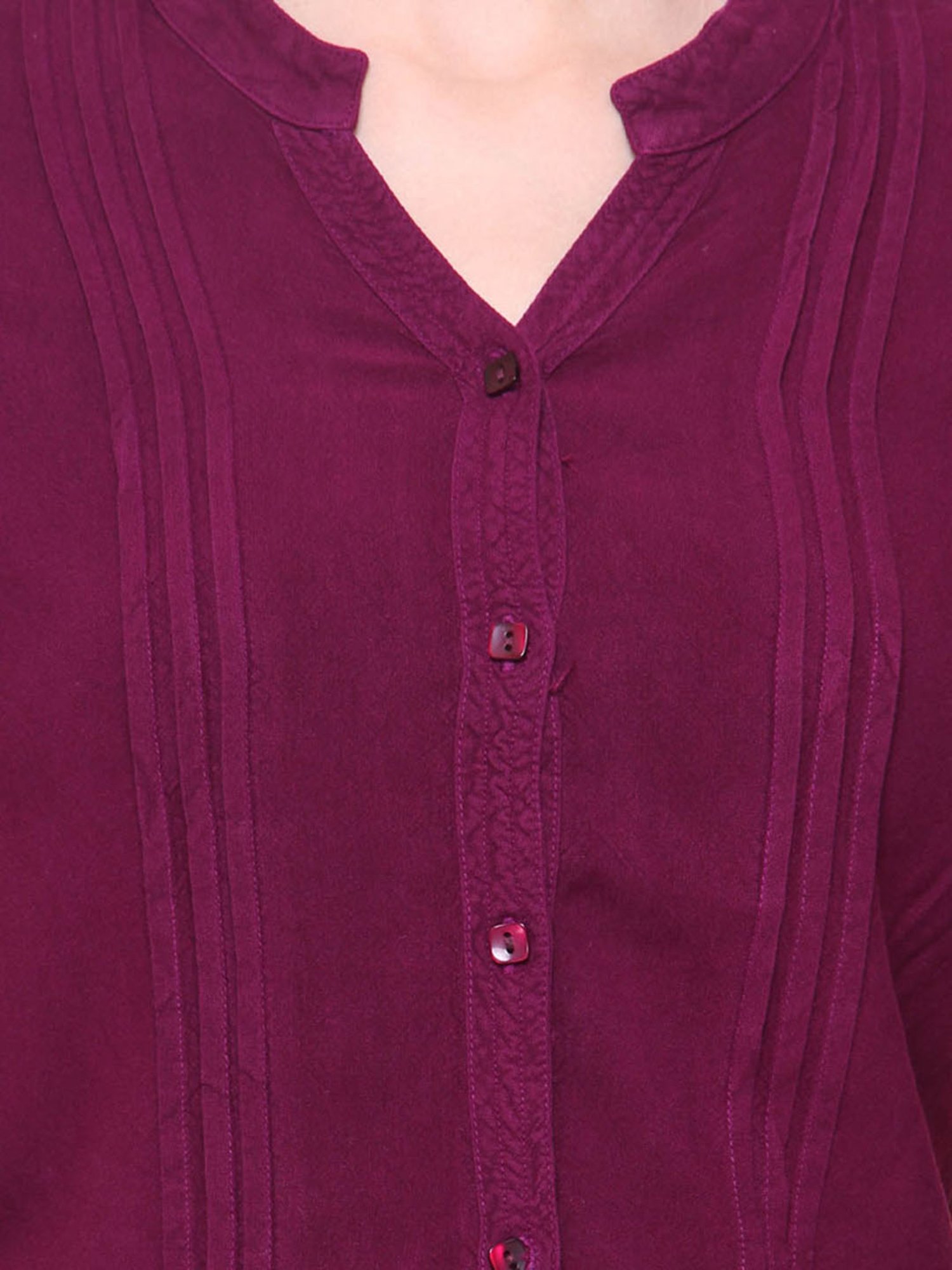 Identiti Purple Regular Fit Shirt