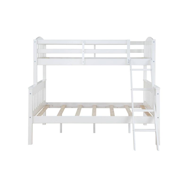 Twin Over Full Ayah Bunk Bed White - Room & Joy