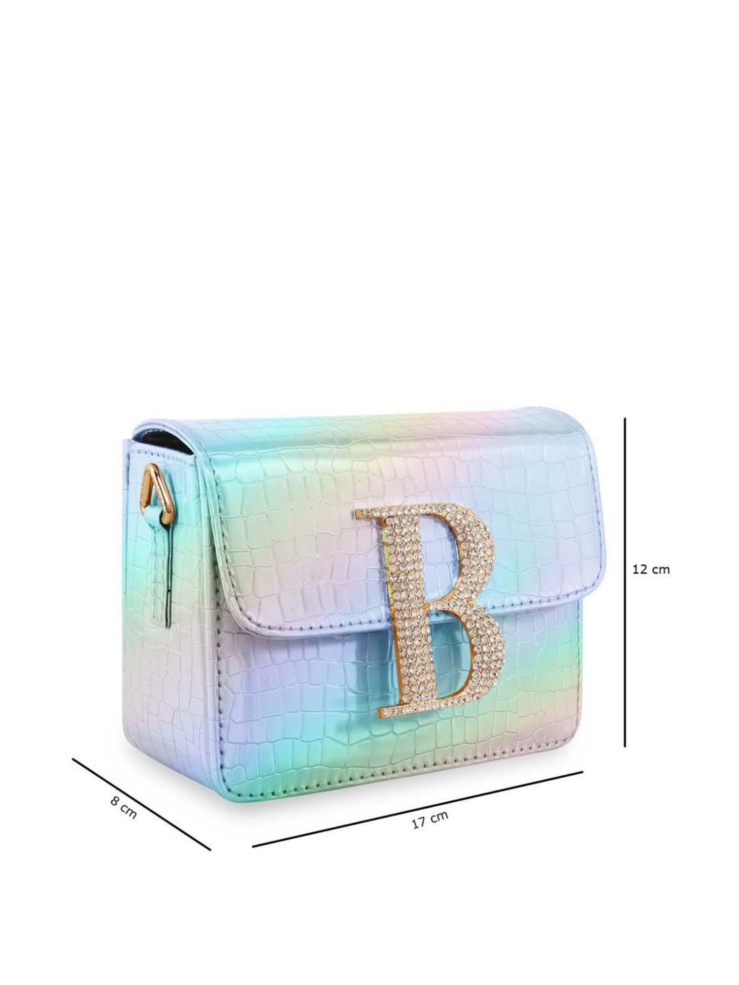 Esbeda Multicolor Textured Small Sling Handbag