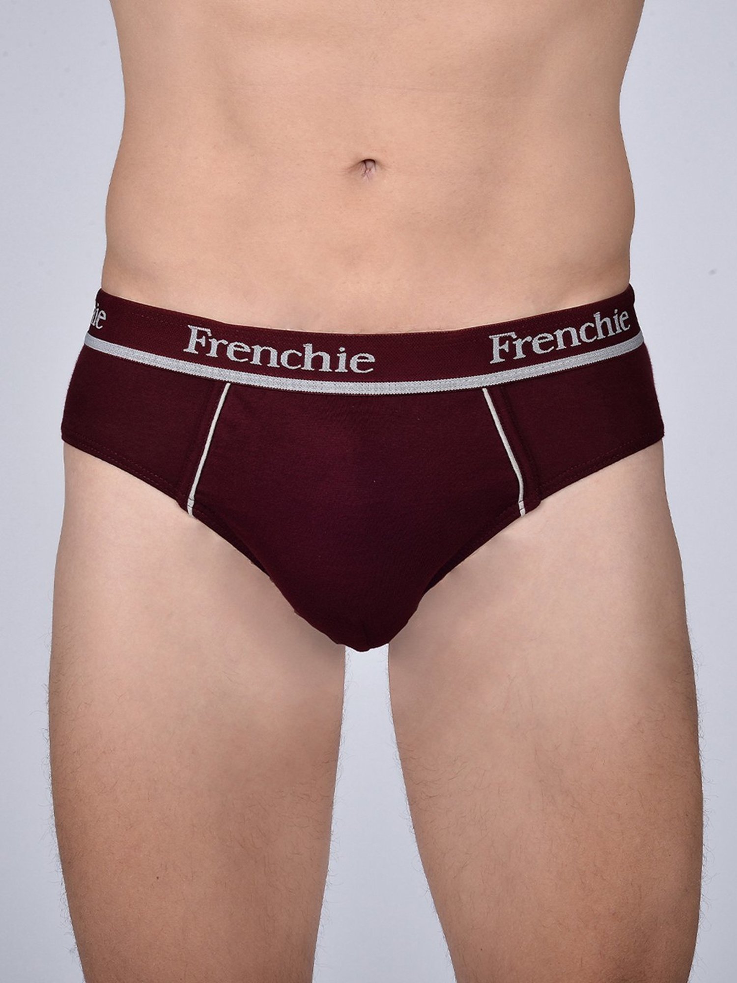 Frenchie Assorted Cotton Skinny Fit Briefs - Pack Of 3