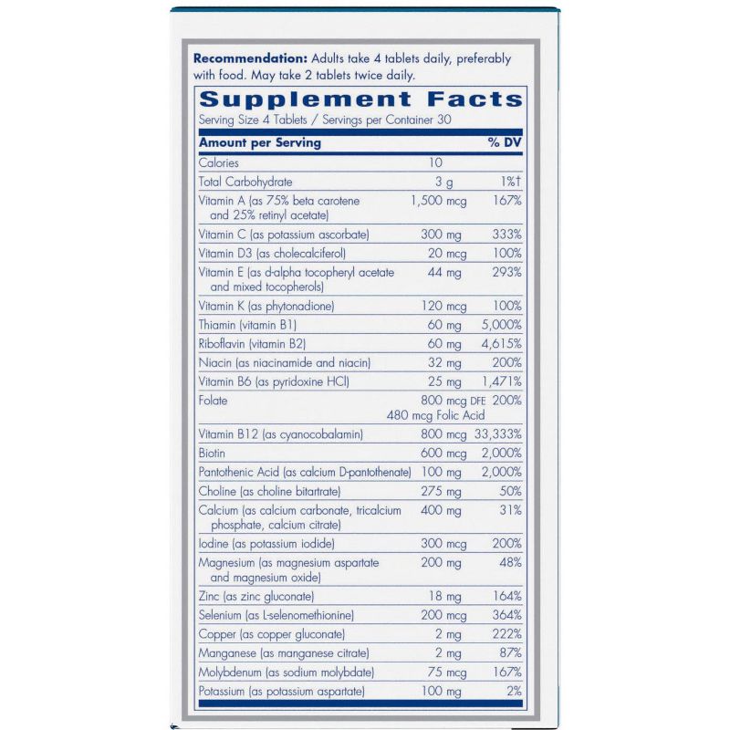 Nature's Way Doctor's Choice Multivitamin For 50-Plus Men Men's  -  120 Count