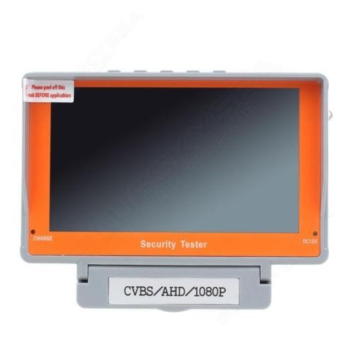EYOYO Wrist 5" AHD CCTV Camera Cam Test Display Monitor Tester Audio 12V-Output