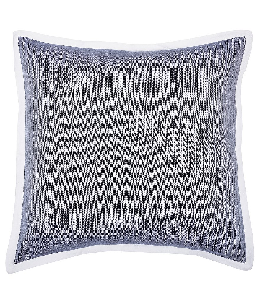 carol & frank Roscoe Indigo Euro Sham