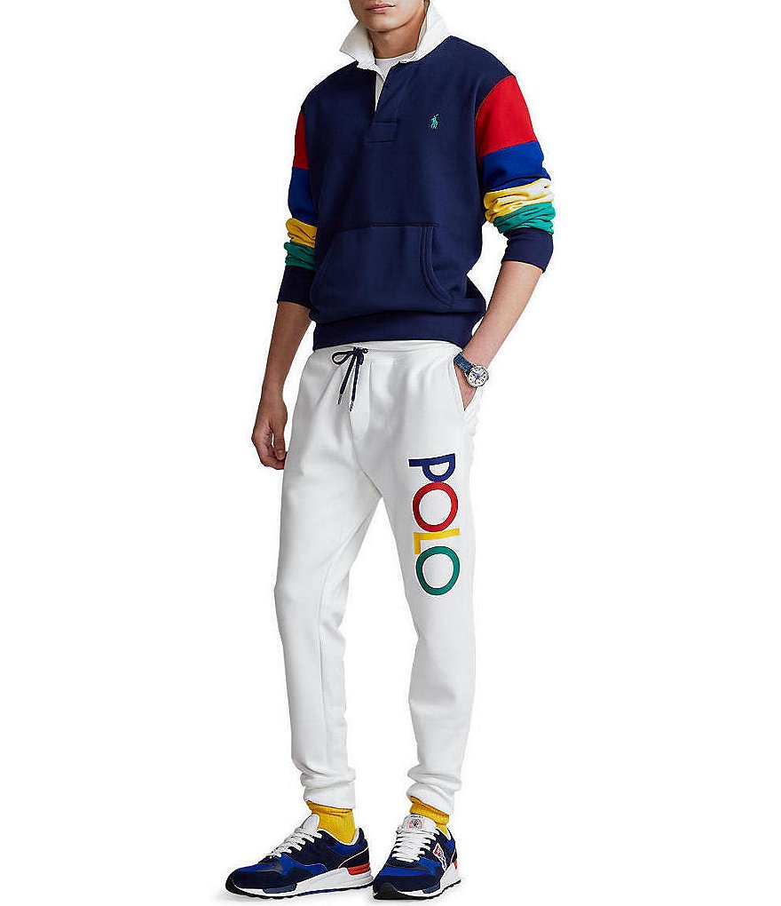 Polo Ralph Lauren Logo Double-Knit Jogger Pants