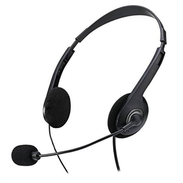 STEREO HEADSET W/ MICROPHONE
