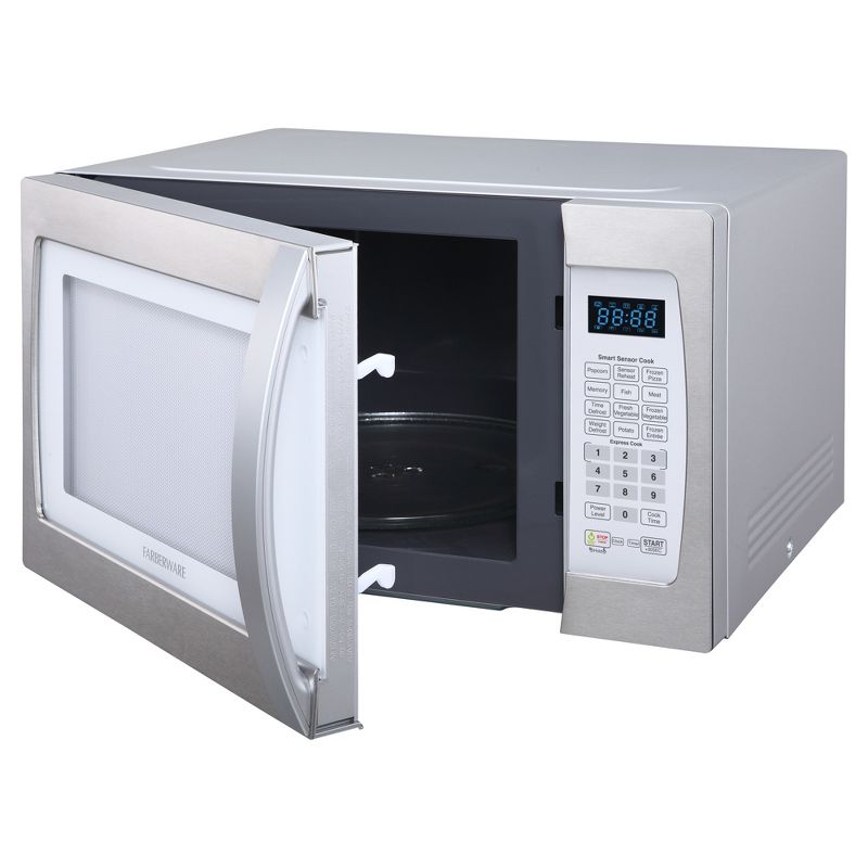 Farberware 1.3 Cu. Ft. 1100 Watt Microwave Oven - Stainless Steel