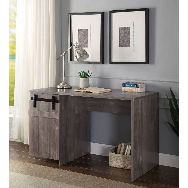 Bellarosa Desk Gray Washed - Acme Furniture
