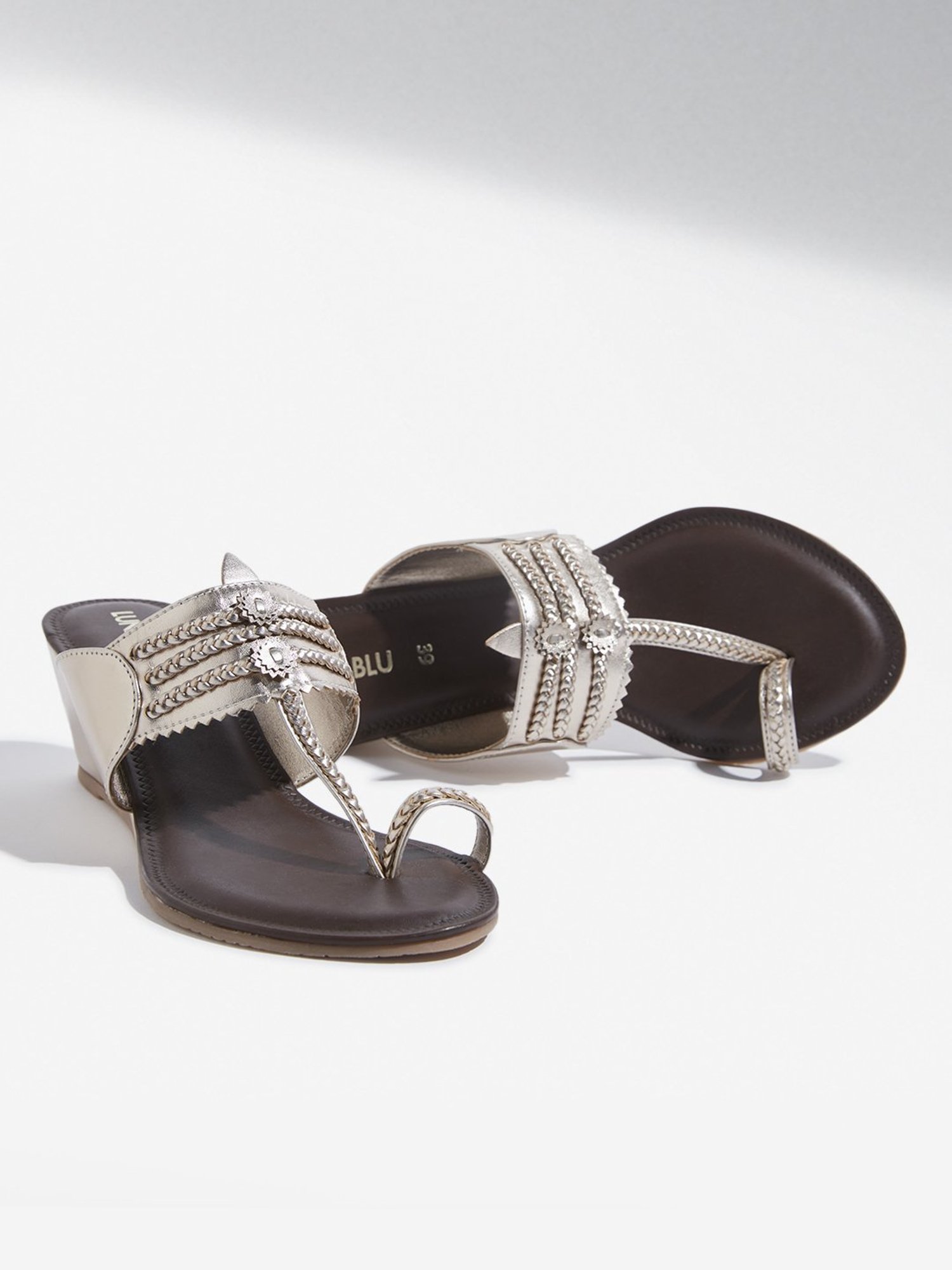 Truffle Collection Women's Golden Flat Ballets