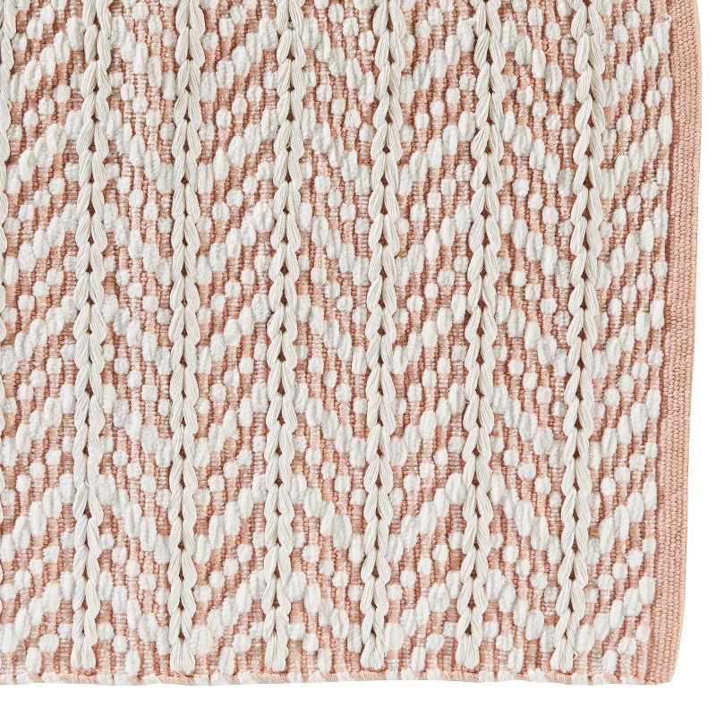 20" x 30" Pastel Petals Bath Rug Light Pink - Saturday Knight Ltd.