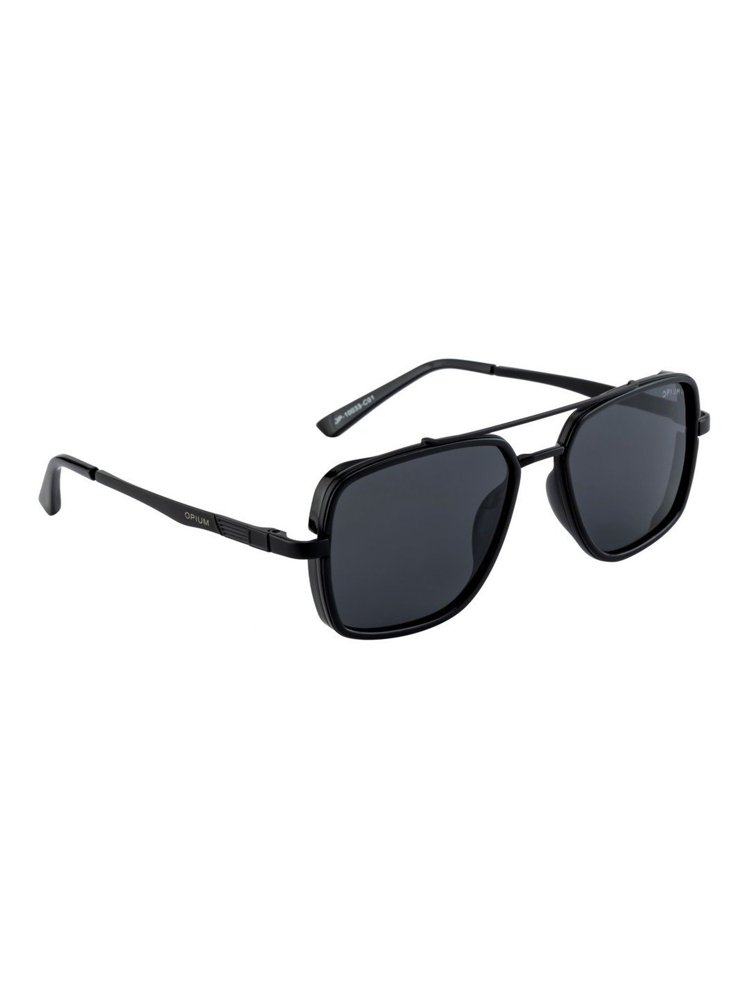 Opium Grey UV Protection Square Sunglasess for Men