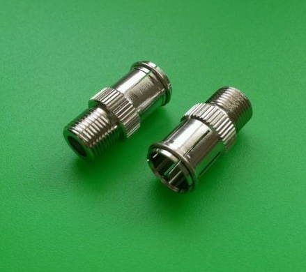 (10 PCS) Push-On Male to Female F QUICK Connector RG6 RG59