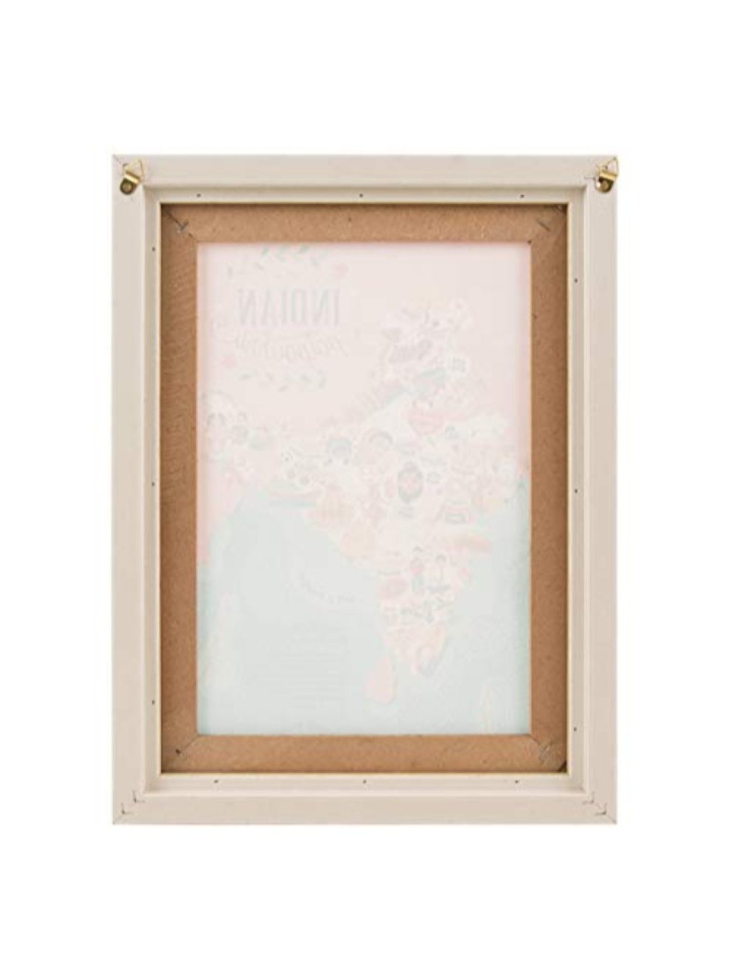 Chumbak Indian Potpourri Pink & Blue Canvas Wall Art - Set of 1