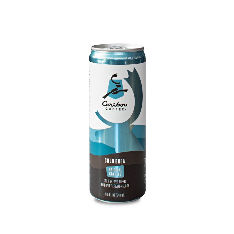 Caribou Coffee Cold Brew Original Crafted - 11.5 fl oz Can