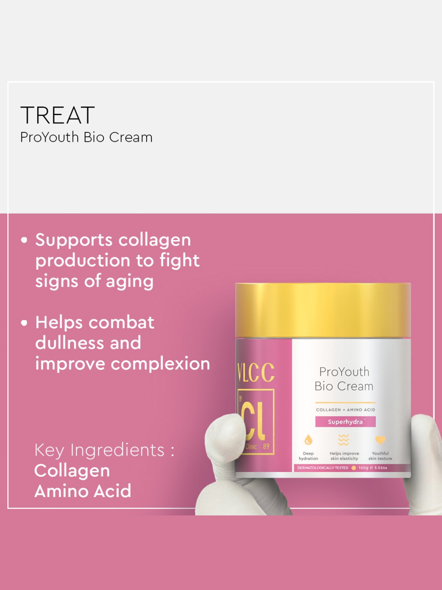 VLCC Clinic ProYouth Micro Serum & Bio Cream Combo