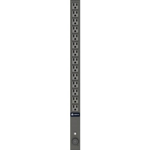 Liebert Vertiv VP9567 Vertical 14-Outlet (14x5-15R) Basic Rack PDU