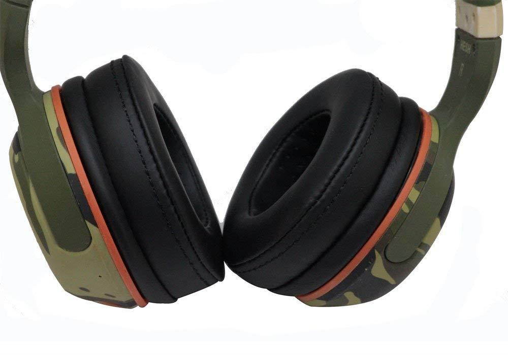 Poyatu Earpads for Skullcandy Hesh 2 Hesh2 Bluetooth Wireless Over-Ear Headphones Replacement Ear Cushions Earbuds Ear pads Repair Parts (Black1)