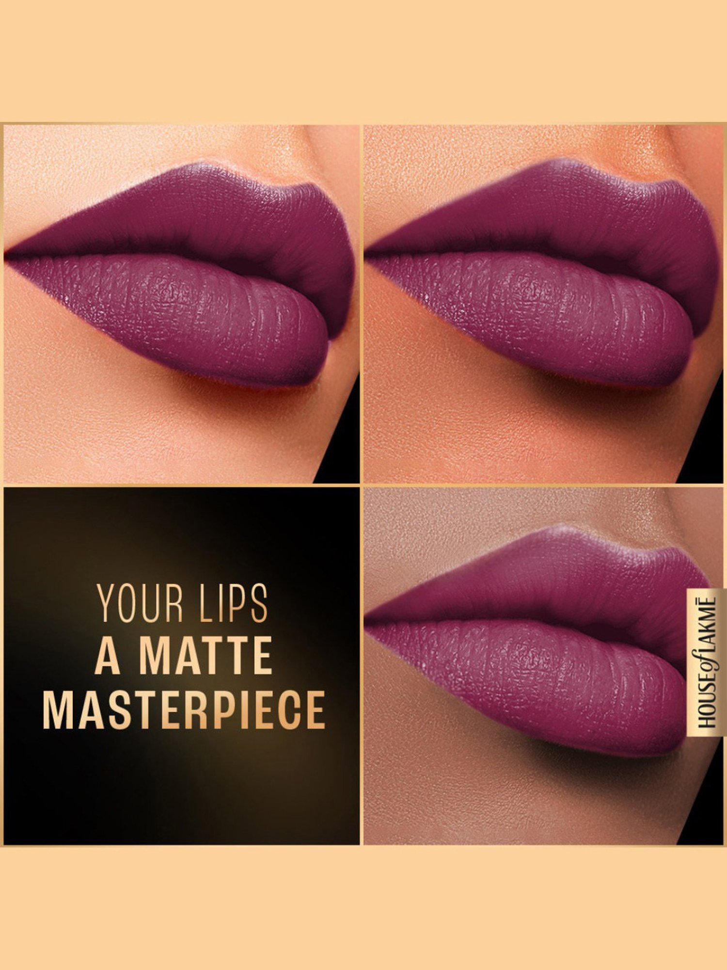 Lakme Forever Matte Liquid Lip Color Red Wine - 5.6 ml