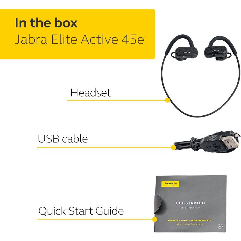 Jabra Elite Active 45e - Navy