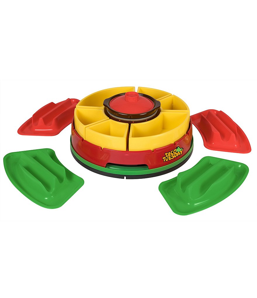 Taco Tuesday Heated Lazy Susan Taco Bar