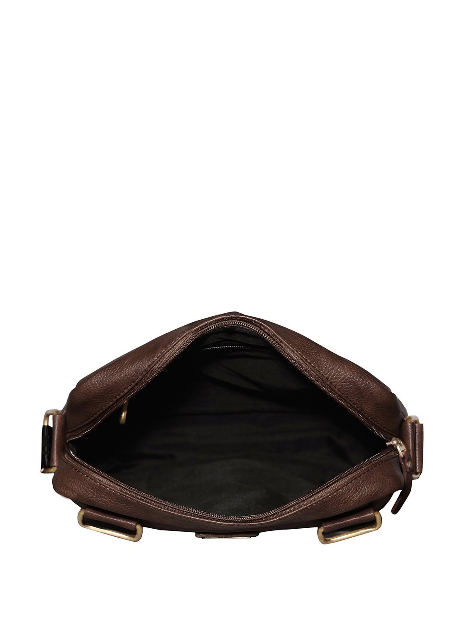 Scharf Lucas-Busi-Mess Brown Solid Small Cross Body Bag